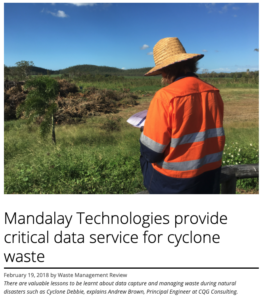 Waste Management Review - Mandalay Technologies provide critical data service for cyclone waste