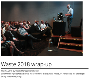 Waste Management Review - Waste 2018 Wrap-up