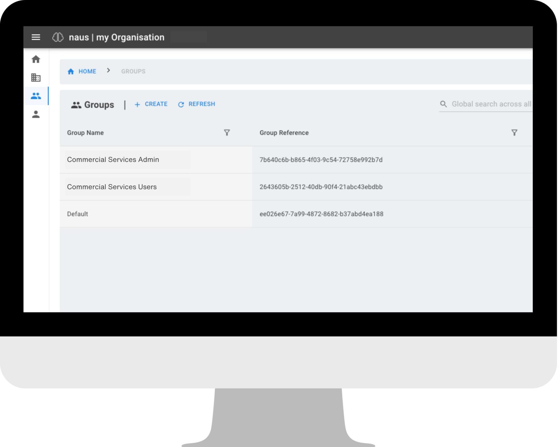 MyOrg Groups Screen Mandalay Technologies MyOrg Groups Screen Mandalay Technologies