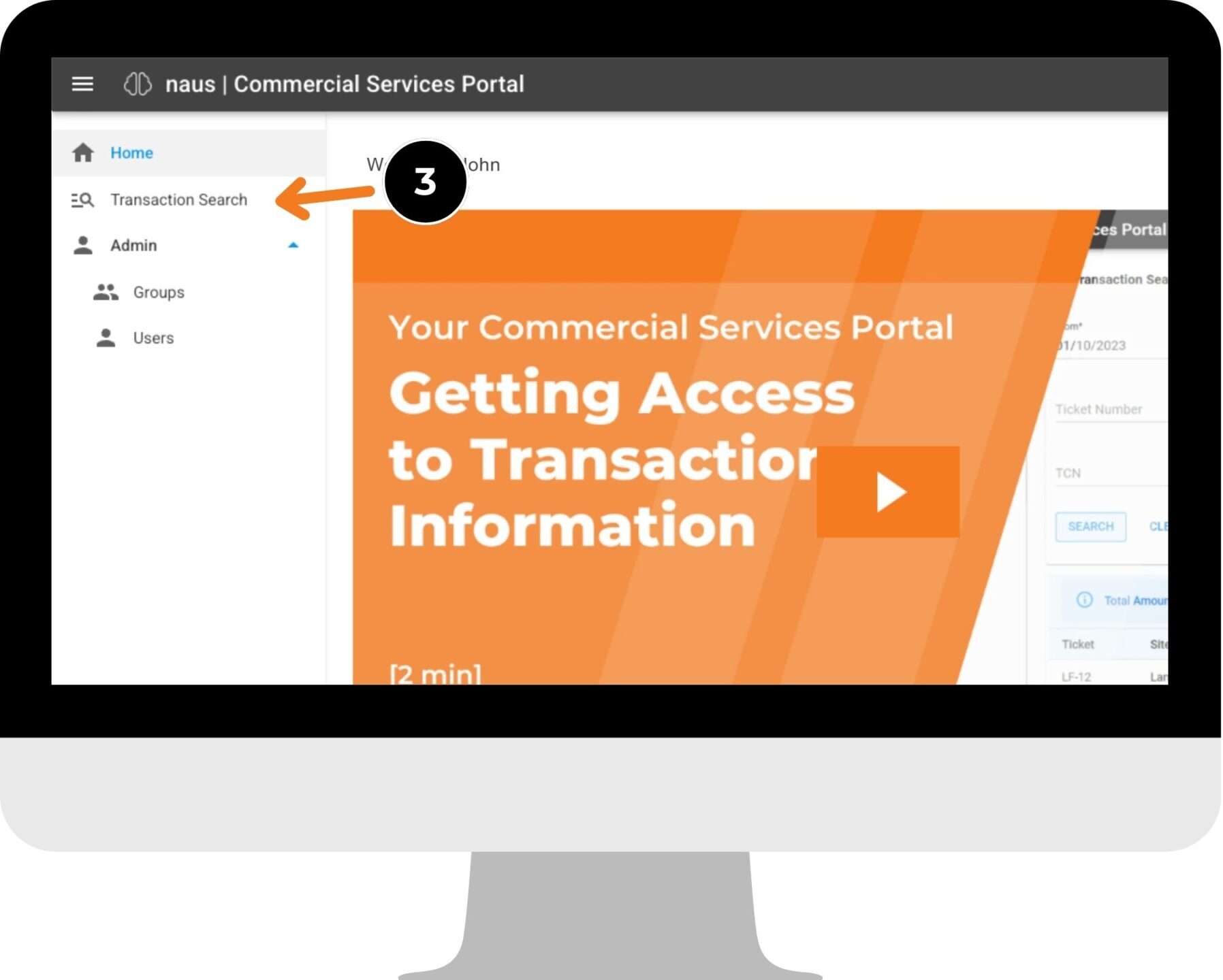 ComServ Portal - Landing Page